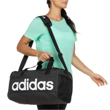 Mala Adidas Duffel Linear Pequena - 25 Litros