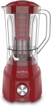 Liquidificador Britânia BLQ970 Turbo 2,6L Vermelho 900w 127v