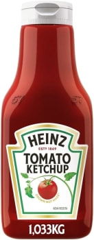 Heinz Ketchup Tradicional, 1,033KG - Tamanho Grande