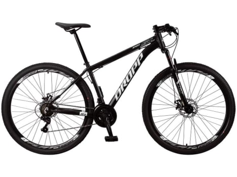 Bicicleta Aro 29 Dropp SL 10199 de Alumínio - Freio a Disco 21 Marchas Câmbio Shimano - Bicicleta Mountain Bike - Magazine Ofertaesperta