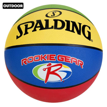2 Unidades - Bola De Basquete NBA Spalding Rookie Gear Outdoor Jr. 