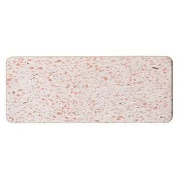 LYOR - Bandeja Retangular Absorvente para Pia 25cm x 10cm Granilite Pedra Diatomita