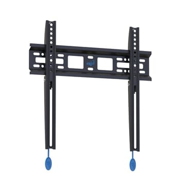 ELG, N01V4, Suporte Fixo de Parede para TVs de 32" a 77", Compatível com TVs Curvas e Planas, Feito em Aço Carbono, Suporta Até 50kg, Preto