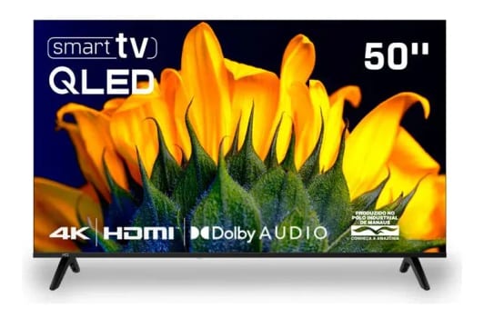 Smart Tv Hq Qled 50 Polegadas 4k Wi-fi Bluetooth Hq-qled50sm