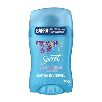 Secret Desodorante Antitranspirante em Barra Lavanda 45 g