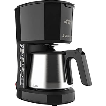 Cafeteira Urban Pop Preto/Inox, 110V, Cadence