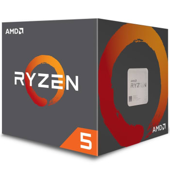 Processador AMD Ryzen 5 2600X, Cooler Wraith Spire, Cache 19MB, 3.6GHz (4.25GHz Max Turbo), AM4 - YD260XBCAFBOX