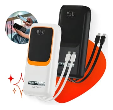 Power Bank Turbo Carregador Portátil 20000mah Turbo 22.5w Premium Universal Rápida Carga Para Celular iPhone Xiaomi Motorola LG Smartwatch Tablet
