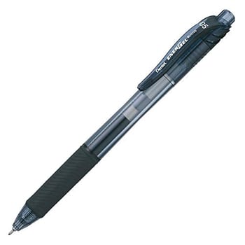 Pentel Caneta Gel Energel X Retrátil 0.5mm Preta SM/BLN105-AN