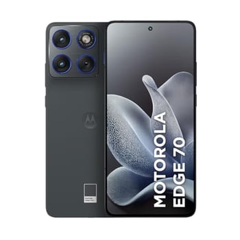 Smartphone Motorola Edge 70 5G - 256GB 24GB (8GB RAM + 16GB RAM Boost), Ultrafino, 3 Câmeras 50MP, Tela 1.5K Extreme Amoled 120Hz - Gadget Gray
