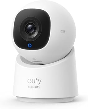 eufy Câmera C220 por Anker, Câmera de Segurança 2K, Babá Eletrônica