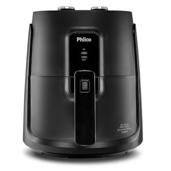 Fritadeira Elétrica sem óleo/Air Fryer Philco PFR15PG Preto 4,3L com Timer