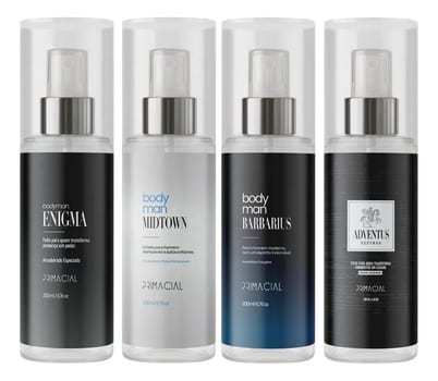 Body Splash Masculino Enigma,midtown,barbarius, Adventus