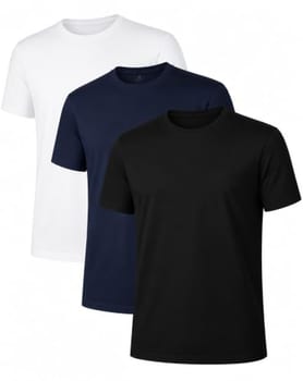 Kit 3 Camiseta Masculina Algodão Polo Wear
