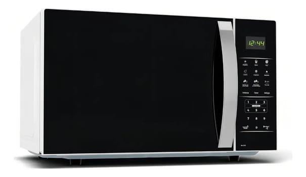 Micro-ondas Britânia modelo Bmo38 preto e branco