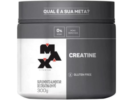 Creatina Pura 300g - Max Titanium - Creatina - Magazine {{route.pmdStoreName}}Logo LuLogo Magalu