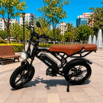 Bicicleta Bike Eletrica V20 Pro 1000w 32km/h Com Trava