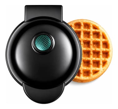 Mini Máquina De Waffle Elétrica 127v 350w Compacta