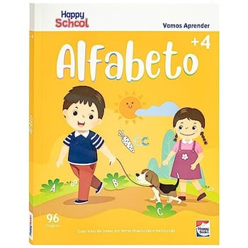Happy School Cartilha de Alfabetização: Alfabeto