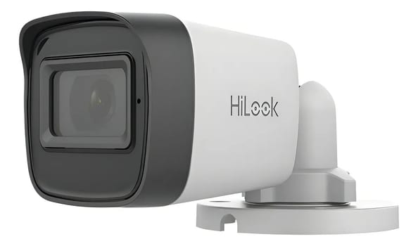 Câmera Bullet 1080p 25m 2.8mm Thc-b120-pic Hilook Hikvision Branco