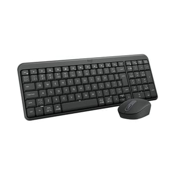 Combo Teclado e Mouse Sem Fio Logitech MK250 Bluetooth com Conectividade Rápida e Fácil, Design Compacto, Mouse Ambidestro, Layout ABNT2, Construção