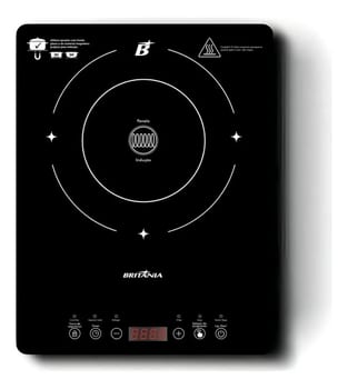 Cooktop de Indução Britânia Portátil Painel Touch BCTE10A