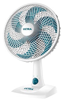 MONDIAL Ventilador de mesa 30cm, 110V, Branco/Azul - V-30-6P