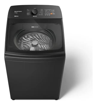 Máquina de Lavar Brastemp 14Kg Cinza Smart Sensor- BWJ14A9