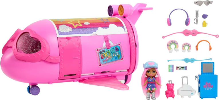 Barbie Extra Fly Conjunto de Brinquedo Avião