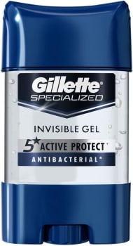 Desodorante Gel Antitranspirante Antibacterial Gillette - 82g