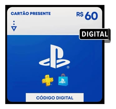 Cartão Presente Playstation Store Brasil