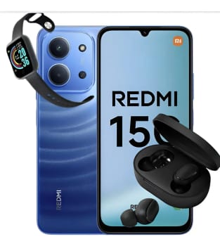 Xiaomi Redmi 15c 256gb 8gb Ram + Brinde Fone E Relogio