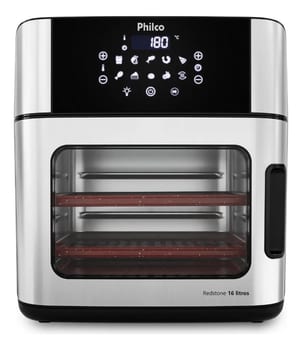 Fritadeira Air Fryer Philco PAF16A 4 Em 1 Painel Digital 16l