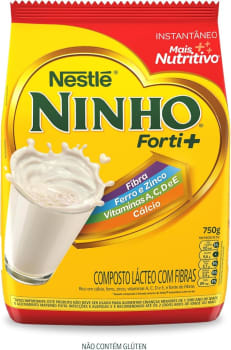 Composto Lácteo, Nestlé, Ninho Forti+, Pacote, 750g