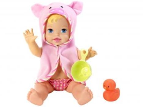 Boneca Little Mommy - Momentos do Bebê - Hora do Banho Mattel