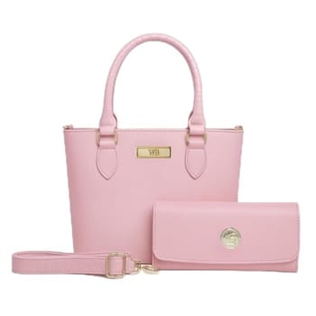 Bolsa Feminina Lorena Com Alça Removível (Rosa)