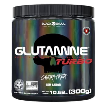 Glutamine Turbo 300G, Black Skull