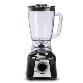 Liquidificador Arno Power Mix 700W LQ19, Preto, Jarra de 2,4L, 4 Lâminas AFIAMAX 18% Mais Afiadas, 3 Velocidades, Alta Durabilidade e Desempenho