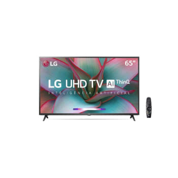 Smart TV LG 65" 65un7310 4K UHD Wifi Bluetooth HDR Inteligência Artificial Thinq AI Google Assistente
