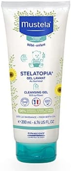 Sabonete Líquido Infantil Mustela Stelatopia Gel Lavante 200ml