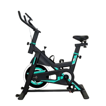 Bicicleta Ergométrica Spinning 5kg Volante Estofado PU com Monitor