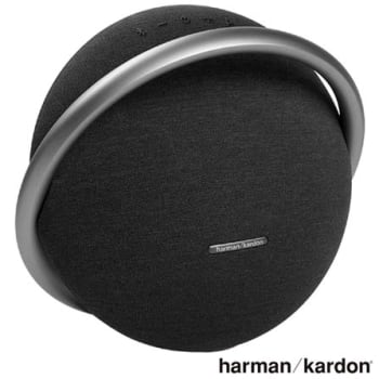 Caixa de Som Bluetooth Harman Kardon Onyx Studio 7 com Potência de 50W RMS - HKOS7BLKBR