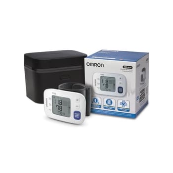 OMRON Aparelho De Pressão Arterial Digital De Pulso HEM-6181 Medidor
