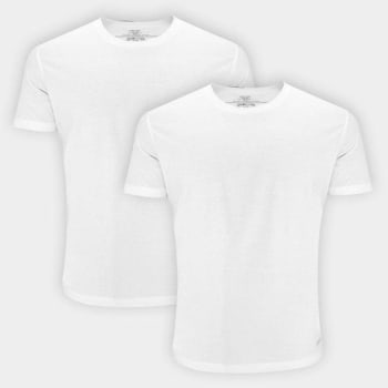 Kit Camiseta Básica Calvin Klein Manga Curta Masculina - 2 Peças - Camiseta Masculina - Magazine OfertaespertaLogo LuLogo Magalu