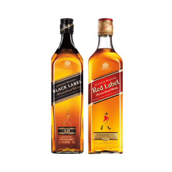 [SP] Whisky Johnnie Walker Red Label 750ml + Whisky Black Label 750ml