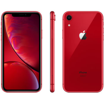 iPhone XR 64GB Vermelho Tela 6.1” iOS 12 4G 12MP - Apple