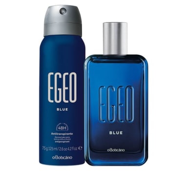 Combo Egeo Blue: Des Colônia + Antitranspirante Aerosol