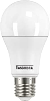 3 Unidades de Lâmpada LED E27 8.8W Branca Taschibra TKL 60