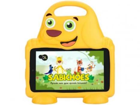 Tablet DL Drop Kids Plus 8GB 7" Wi-Fi Android - Proc. Quad Core Câmera Integrada - Magazine Ofertaesperta