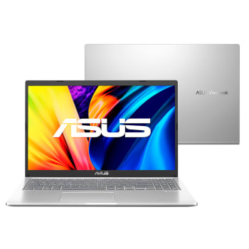 Notebook Asus VivoBook 15, Intel® Core™ i3 1115G4, 8GB, 256GB SSD, Tela de 15,6", Windows 11 - X1500EA-EJ3666W